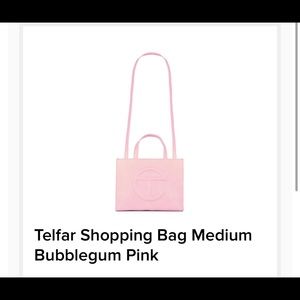 SOLD Telfar Bag Medium - Bubblegum